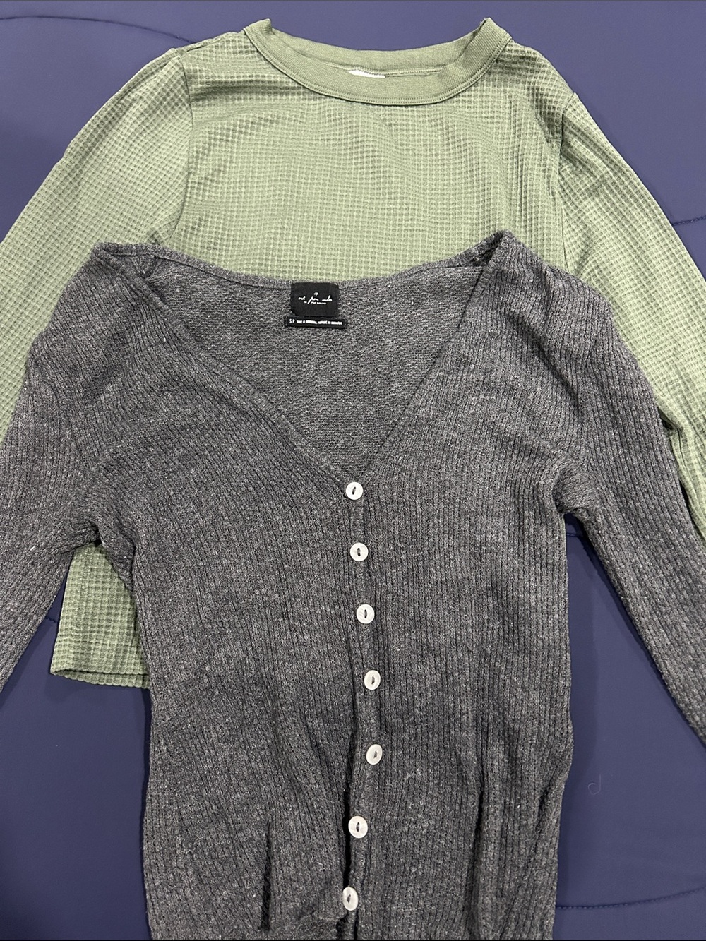 Two Long Sleeve Tops